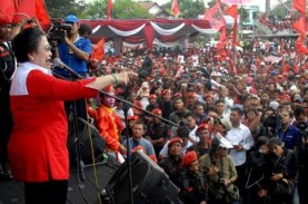 Jejak Suara PDIP di Bawah Kendali Megawati
