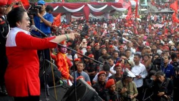 Jejak Suara PDIP di Bawah Kendali Megawati