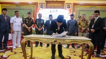 Pemprov Kepri, Kementerian PUPR & AIIB Teken PKS untuk Pembangunan Jembatan Batam-Bintan