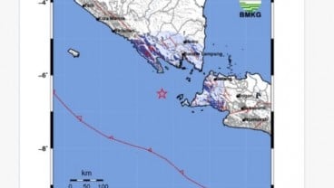 Gempa Bumi Magnitudo 4,8 Guncang Banten Pagi Ini