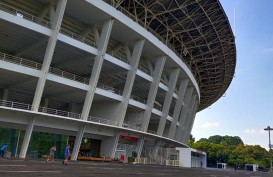 Progres Stadion Indoor Multifungsi GBK Senayan Sudah 74 Persen