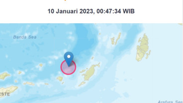 Warga Tanimbar Digegerkan dengan Munculnya Pulau Baru Setelah Maluku Digunjang Gempa M 7,5