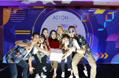 Staff Party Ramaikan HUT ke-5 Aston Inn Pandanaran Semarang