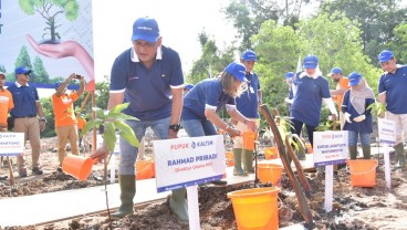 Tekan Emisi Karbon, Pupuk Kaltim Tanam 23 Ribu Pohon di 2022