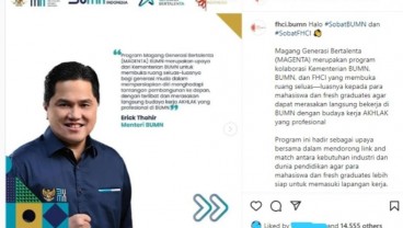 Kementerian BUMN Buka Program Magang Mahasiswa dan Fresh Graduates