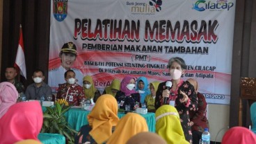 Bank Jateng Bantu Pemkab Cilacap Edukasi Memasak Makanan Anti Stunting