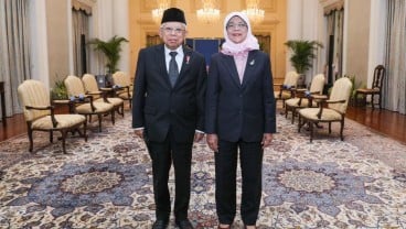 Bertemu Presiden Singapura, Wapres Maruf Harap Hubungan Bilateral Meningkat