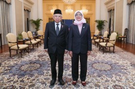 Bertemu Presiden Singapura, Wapres Maruf Harap Hubungan…