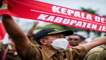 Saat Ribuan Kepala Desa Tuntut Masa Jabatan 9 Tahun di DPR