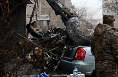 Mendagri Ukraina Tewas dalam Kecelakaan Helikopter Dekat Kyiv