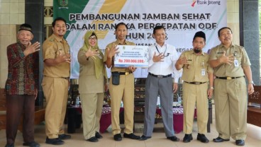 Bank Jateng Bantu Pembangunan Jamban Sehat di Banjarnegara