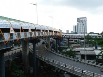 Skywalk Terpanjang di Jakarta Siap Diresmikan, Begini Penampakannya