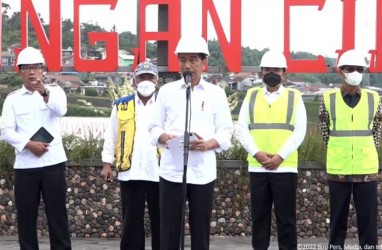 Jokowi Resmikan Bendungan Kuwil Kawangkoan di Sulawesi Utara