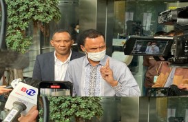 Hercules Marahi Wartawan Usai Diperiksa KPK