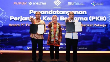 Wujudkan Harmonisasi Hubungan Industrial, Pupuk Kaltim Bersama Serikat Pekerja Tandatangani PKB Periode 2023-2025