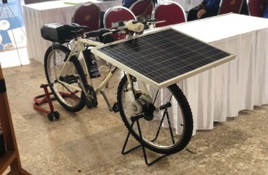 Mantap! Mahasiswa UMM Ciptakan Sepeda Listrik Tenaga Surya