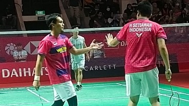 Hasil Indonesia Masters 2023: Keren! The Daddies Susul Minions ke 16 Besar