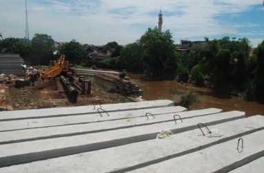 KSO WIKA dan JKON Targetkan Sodetan Ciliwung Rampung April 2023