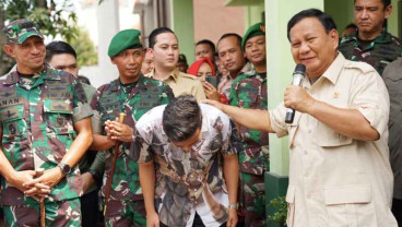Mesranya Gibran dan Prabowo saat Makan Malam Bersama di Loji Gandrung Solo