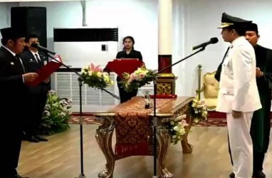 Gubernur Sumsel Lantik Wakil Bupati Muara Enim