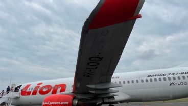 Asuransi Tanggung Kerugian Lion Air Tabrak Garbarata di Bandara Merauke?