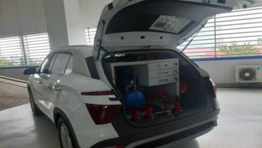 Hyundai Segera Operasikan Mobile Charging di Makassar