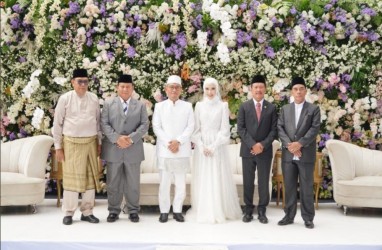 Prabowo dan Sakti Saksi Pernikahan Dahnil Simanjuntak dan Soraya di Medan