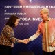 PERUSAHAAN INVESTASI   : Saratoga & Tangan Dingin Edwin Soeryadjaya