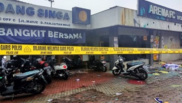 Demo Aremania di Depan Kantor Arema FC Berujung Ricuh