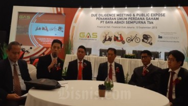 Emiten Produsen Motor Listrik (SLIS) Targetkan Raih Penjualan Rp550 Miliar Tahun Ini