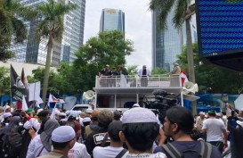 Massa Geruduk Kedubes Swedia di Jakarta Protes Pembakaran Al-Quran
