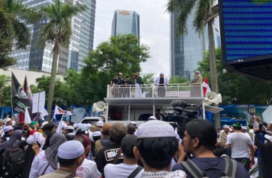 Massa Geruduk Kedubes Swedia di Jakarta Protes Pembakaran Al-Quran
