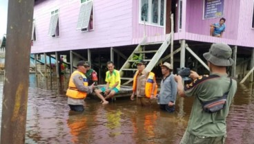 Banjir Tarakan Merendam Empat Desa