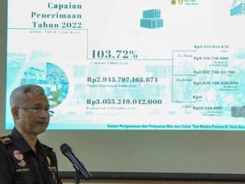 Target Penerimaan Bea dan Cukai 2023 KPPBC Teluk Bayur Turun Signifikan