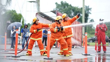 Latih Kesigapan Karyawan Tangani Kebakaran, Pupuk Kaltim Gelar Fire and Rescue Competition