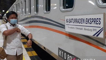 Kereta Api Baturraden, Purwokerto-Bandung, Beroperasi Tiap Hari