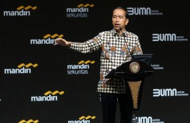 Jokowi Apresiasi Bank Mandiri (BMRI) Cetak Laba Rp41,2 Triliun