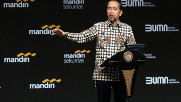 Jokowi Apresiasi Bank Mandiri (BMRI) Cetak Laba Rp41,2 Triliun