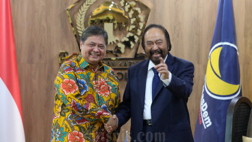 Airlangga-Surya Paloh Bertemu, Golkar Bantah Bahas Reshuffle