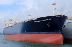 Pertamina Resmi Punya Kapal Tanker Gas Terbesar di…