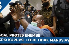 Lukas Enembe Protes Kasur Tipis Rutan KPK