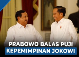 Jokowi Sebut Prabowo Berpotensi Jadi yang Teratas Jelang Pemilu 2024