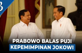 Jokowi Sebut Prabowo Berpotensi Jadi yang Teratas Jelang Pemilu 2024