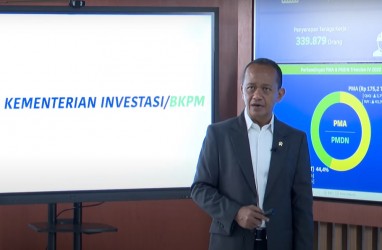 Penghiliran Komoditas, BKPM Kejar Investasi Rp8.182 Triliun