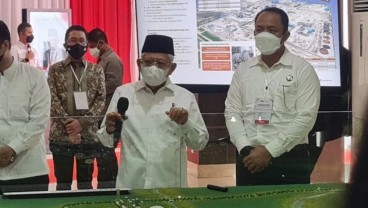 Wapres Meninjau Pembangunan Smelter Freeport di Gresik