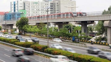 KERETA RINGAN : Dana LRT Manggarai Disepakati