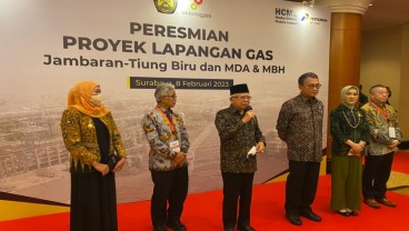 Resmikan Proyek Gas Raksasa di Jatim, Ini Pesan Ma'ruf Amin