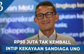 Sandiaga Uno Ikhlaskan Utang Anies Baswedan