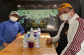 Momen Airlangga dan Cak Imin Sarapan Bareng di Kawasan…