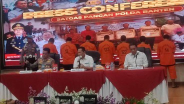 Sikat Mafia Beras! Polda Banten Amankan 350 Ton Beras Oplosan